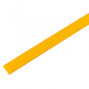 Трубка термоусаживаемая ТУТ 25,0/12,5мм, желтая, упаковка 10 шт. по 1м, PROconnect