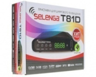 Цифровая приставка DVB-T2 Selenga T 81D