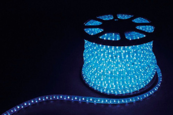 FERON Дюралайт светодиодный LED-R2W 2-х жильный , синий 1,44Вт/м 36LED/м 100м 220V