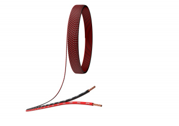 Акустический кабель ЭРА 2х0,25 мм2 красно-черный 100 м