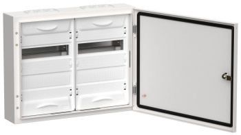 Изображение товара TITAN 5 Корпус металлический ЩРн-48 (2х24) 460х570х140мм IP54 белый (одна дверь) IEK