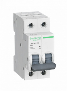 Systeme (Schneider Electric) City9 Set Автоматический выключатель (АВ) B 10А 2P 4.5kA 230В