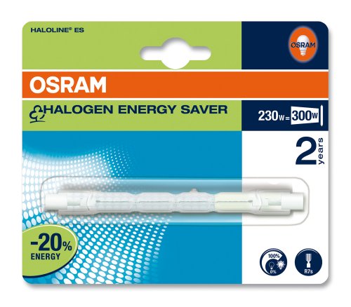 Osram ECO лампа галогеновая линейная 230W 230V R7s 118мм