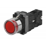 Кнопка управления ЭРА BBT50-BW-K04E LAY5-BW3461 с подсветкой красный 1з