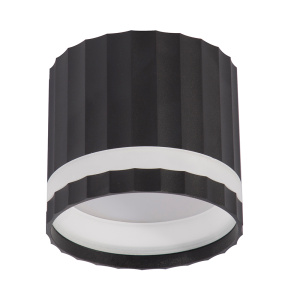 Изображение товара FERON Светильник потолочный 12W, 230V, GX53, черный, HL369