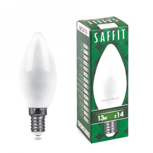 FERON Лампа светодиодная SAFFIT SBC3713 Свеча E14 13W 2700K