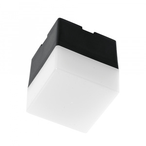 FERON Светодиодный светильник 3W 300Lm 6500K, пластик, черный 50*50*55мм AL4021