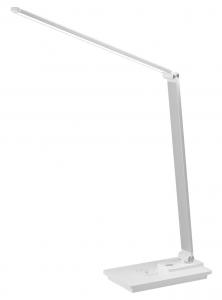 ФОТОН Настольный светильник светодиодный сетевой TL-7DRCH-W (7 W) белый (USB, Qi зарядка)
