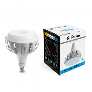 FERON Лампа светодиодная LB-651 E27-E40 80W 6400K
