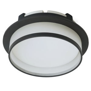 Изображение товара FERON Светильник потолочный встраиваемый, 25W 230V GX70, черный, круг, без лампы, DL700