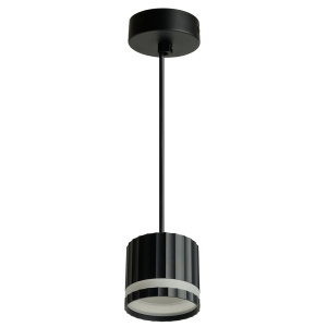 Изображение товара FERON Светильник потолочный на подвесе GX53 12W 230V, чёрный D85*H75 HL3698