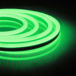 FERON Cветодиодная LED лента LS721 неоновая, 144SMD(2835)/м 12Вт/м 50м IP67 220V зеленый