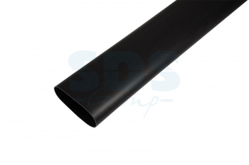 Трубка термоусаживаемая СТТК (6:1) клеевая 19,0/3,2мм, черная, упаковка 4 шт. по 1м REXANT