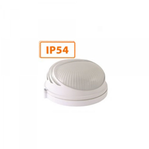 Светильник НПБ1107 белый/круг ресничка 100Вт IP54 TDM