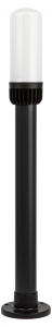 Садово-парковый светильник ЭРА НТУ 01-60-012 Поллар напольный черный IP54 Е27 max60Вт h840мм