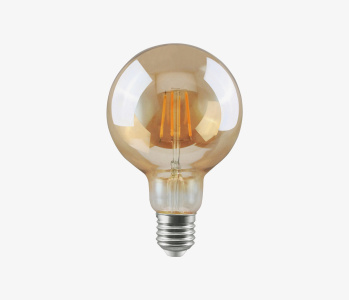 LEDS POWER Светодиодная лампа Filament GOLD G95 E27 8Вт 2500К