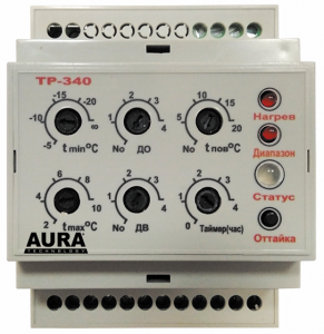 AURA Регулятор температуры электронный ТР-340 без датчика