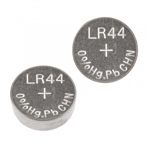 Батарейка часовая LR44, 1,5В, 2 шт (AG13, LR1154, G13, A76, GP76A, 357, SR44W) блистер REXANT
