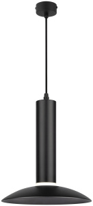 ЭРА Светильник подвесной (подвес) PL14 BK MR16 GU10 потолочный цилиндр черный