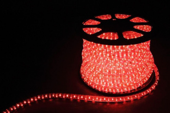 FERON Дюралайт светодиодный LED-R2W 2-х жильный , красный 1,44Вт/м 36LED/м 100м 220V