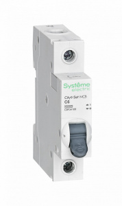 Systeme (Schneider Electric) City9 Set Автоматический выключатель (АВ) С 6А 1P 4.5kA 230В