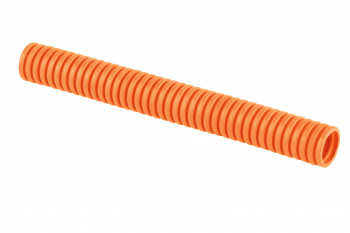 РУВИНИЛ Труба гофрированная 25мм ПП (оранжевая) с зондом легкая