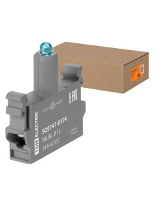 Изображение товара Светодиодный блок MLBL-01L 24 В AC/DC синий TDM