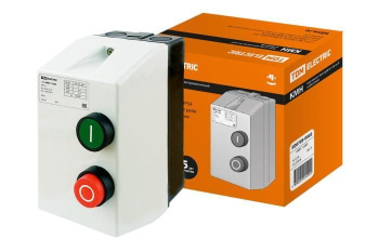 Изображение товара Контактор КМН11260 12А в оболочке  Ue=220В/АС3 IP54 TDM