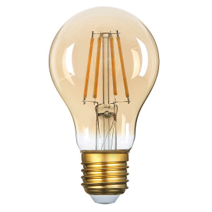 GENERAL Лампа GLDEN-A60S-10-230-E27-6500 Золотая
