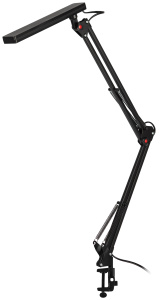 ЭРА Настольный светильник NLED-507-8W-BK светодиодный на струбцине чёрный