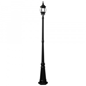 FERON Светильник садово-парковый 8111/PL8111 столб 100W E27 230V, черный