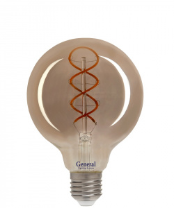 GENERAL лампа светодиодная декоративная GLDEN-G95DSS-6-230-E27-1800