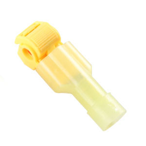 STEKKER Зажим прокалывающий ответвительный с плоским разъемом (50 пар)сеч.2,5-4мм2, желтый LD503-401-6