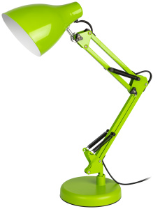 ЭРА Настольный светильник N-123-E27-40W-GR Е27 с основанием зеленый