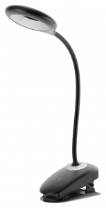 ФОТОН Настольный светильник светодиодный аккумуляторный CL-05D4A-B ( 5 W), черный