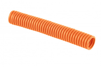 РУВИНИЛ Труба гофрированная 32мм ПП (оранжевая) с зондом легкая