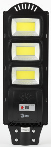 ЭРА Консольный светильник на солн. бат.,COB,с кронштейном,60W,с датчи. движ.,ПДУ,1100lm, 5000К, IP65