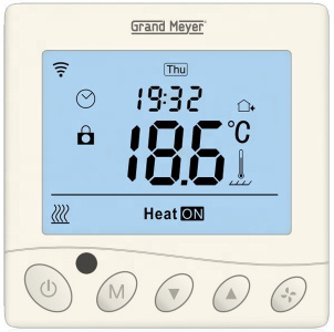 GRAND MEYER Терморегулятор W350 с функцией Wi-Fi крем