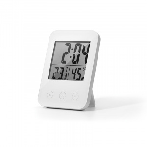 Термогигрометр комнатный, цифровой, сенсорный, с функцией будильника HALSA