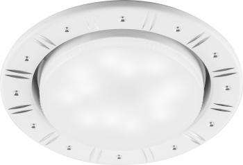 FERON Светильник точечный встраиваемый, 15W 230V GX53, белый без лампы, DL393*