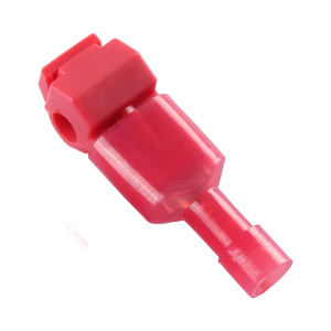 STEKKER Зажим прокалывающий ответвительный с плоским разъемом (10 пар)  0,5-1мм2, красный (DIY упаковка 20шт) LD503-401-15
