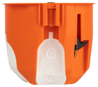 ЭРА Коробка установочная KUU-71-65-unibox оранжевая универсальная 71х65мм UniBox для твердых и полых стен саморезы IP30