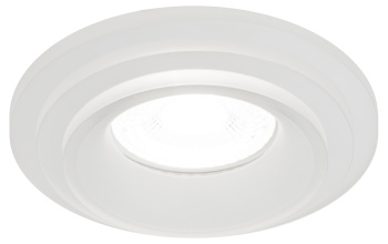 ЭРА Встраиваемый светильник декоративный DK105 WH MR16 GU5.3 белый