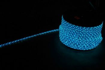 FERON Дюралайт светодиодный LED-F3W 3-х жильный , синий-белый 2,88Вт/м 72LED/м 50м 220V